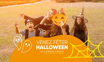 Halloween en Camping Paradis : enfants costumés, rires et frayeurs légères | © Halloween en Camping Paradis : enfants costumés, rires et frayeurs légères