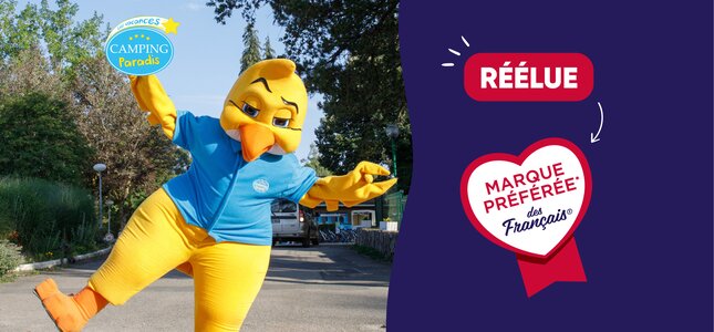 Camping Paradis, réelue marque préféré des Français 2026 | © Camping Paradis, réelue marque préféré des Français 2026