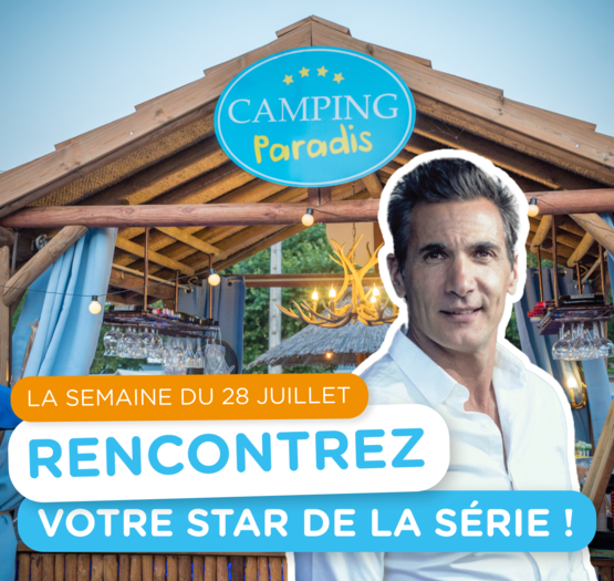 Patrick Guérineau alias Xavier dans la série en Campings Paradis cet été 2025