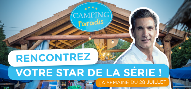 Patrick Guérineau, Xavier dans la série sera en Campings Paradis cet été 2025 Patrick Guérineau, Xavier dans la série sera en Campings Paradis cet été 2025