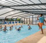 aquagym pour les vacanciers du Camping Paradis Domaine d'Oyat