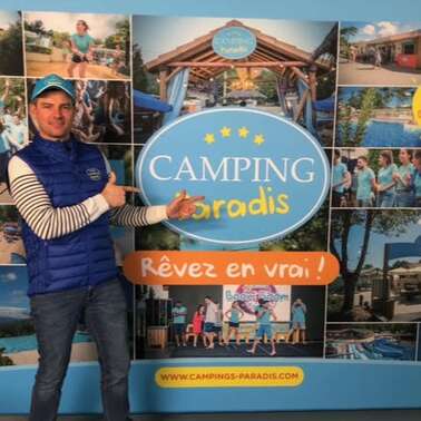propriétaires du Camping Paradis La Gineste