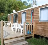 grand mobil-home au camping Le Val-de-Trie