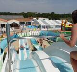 Vacances sans trucage au Camping Paradis Aloe, toboggans enfants