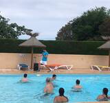 Vacances sans trucage au Camping Paradis Les Amarines, aquagym