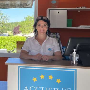 Amandine propriétaire du camping paradis arada parc