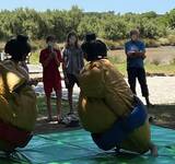 partie de sumo au camping arvor 