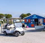 Photo de la voiturette du Camping Paradis Baie de Ploemeur