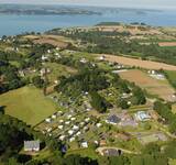 vue aérienne sur l'ensemble du Camping Paradis Les Capucines