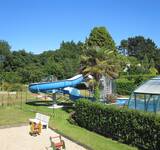 vue d'ensemble du toboggan du Camping Paradis Les Capucines