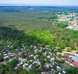 camping Paradis carcans lacanau vue aerienne sur l'ocean