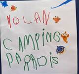 dessin de Nolan au Camping Paradis Domaine de Miremer