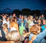 soirée au camping baie de ploemeur