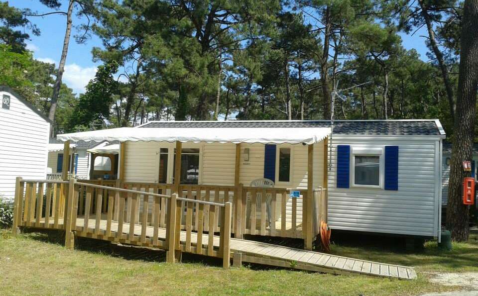 mobil-home du Camping Paradis Le Dauphin