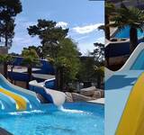 camping paradis le dauphin tobogan aquatique