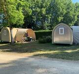 tentes lodges au Camping Paradis Les Nobis d'Anjou à Montreuil-Bellay
