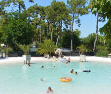 bassin aquatique du camping Les Pins d'Oléron