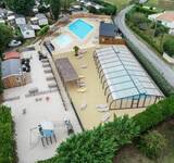 parc aquatique vue du ciel au Camping Paradis Les Pins Royan en Charente-Maritime