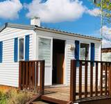 mobil home avec terrasse du camping de Rhuys