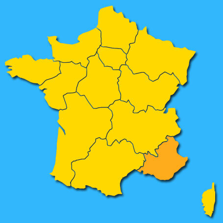 Camping en région paca