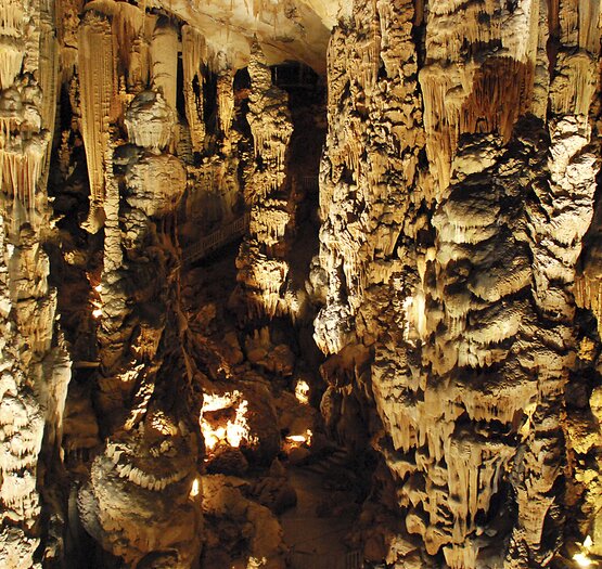 visite de cavités naturelles, gouffre