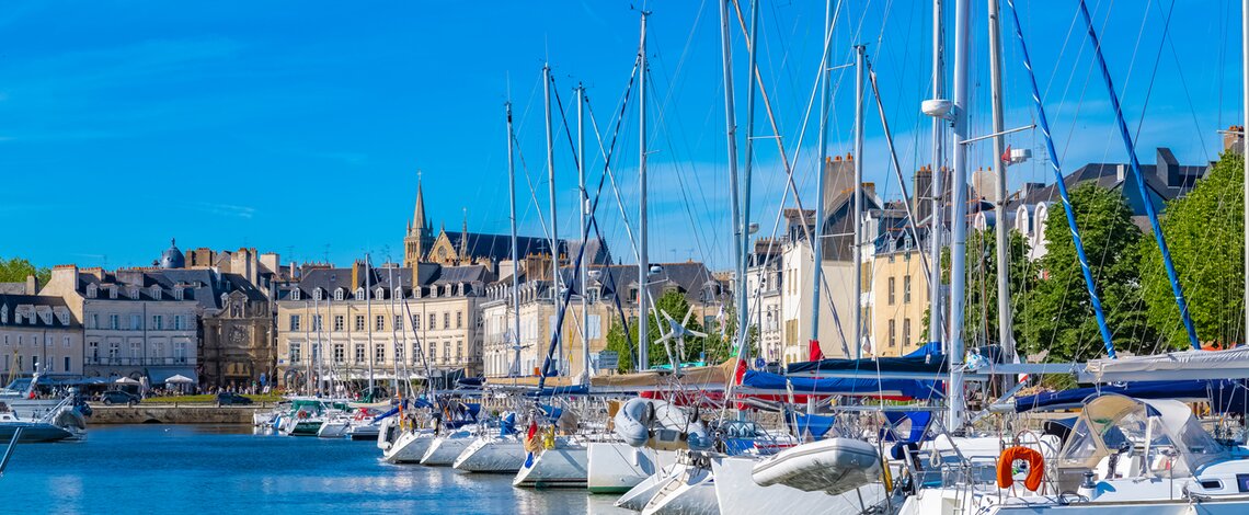 Port de Vannes et ses bateaux