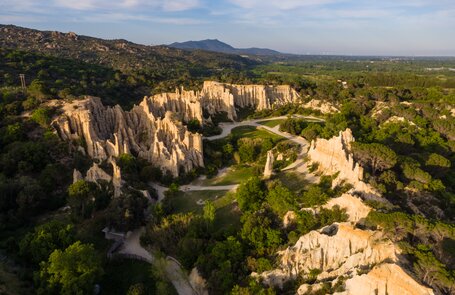 Paysage des Orgues d'Ille sur Tet 